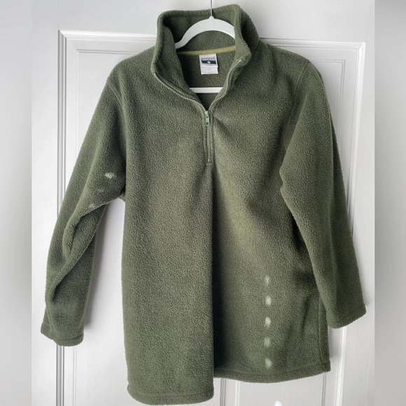 cityscape Jackets & Blazers - Green Quarter Zip - small